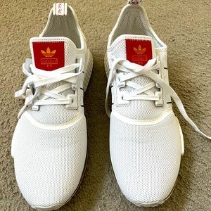 Adidas NMD R1 white and gold